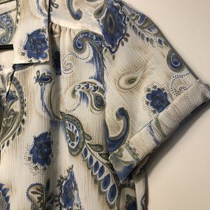 Vintage DonnKenny paisley button up